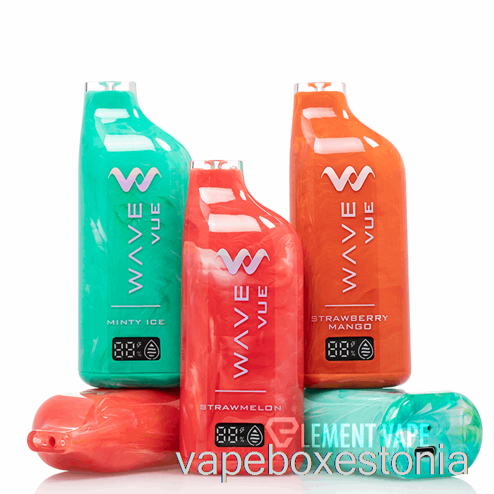 Vape Box Estonia Wave Vue 10000 ühekordne Vaarika Arbuus